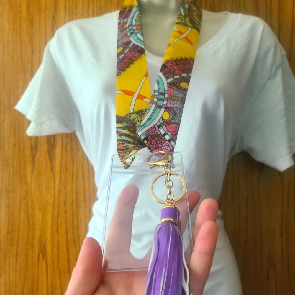 ID badge lanyard